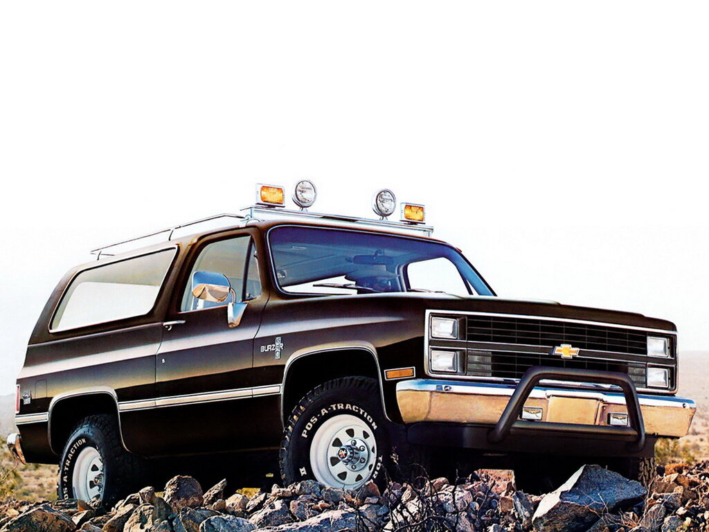 Chevrolet Blazer K5 (CC10516, CK10516) 2 поколение, 2-й рестайлинг, джип/suv 3 дв. (07.1981 - 06.1985)